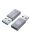 GRAUGEAR G-AD-CTA-10G Kabeladapter USB-A USB-C Silber