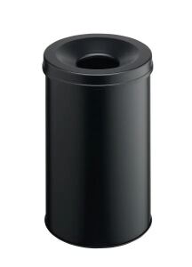 Durable 330601 Abfallbehälter Rund Stahl Schwarz