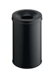 Durable 330601 Abfallbehälter Rund Stahl Schwarz