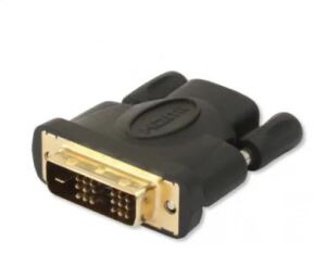 Techly IADAP-HDMI-651 Kabeladapter DVI-D Schwarz