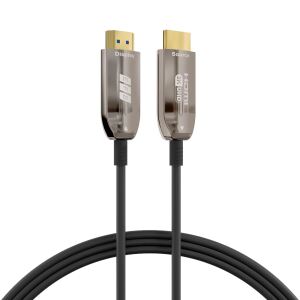 EFB Elektronik HDMI-21-00008 HDMI-Kabel 30 m HDMI Typ A (Standard) Schwarz, Edelstahl