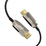 EFB Elektronik HDMI-21-00008 HDMI-Kabel 30 m HDMI Typ A (Standard) Schwarz, Edelstahl
