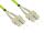 Alcasa LW-8075SC5 InfiniBand/Glasfaserkabel 7,5 m SC Grün