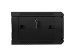 Lanberg WF01-6404-10B Rack 4U Wandmontiertes Regal Schwarz