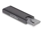 DeLOCK Externes USB Type-C™ Combo Gehäuse für M.2 NVMe PCIe oder SATA SSD - werkzeugfrei