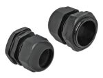 DELOCK Kabelverschraubung PG29 10 Stück schwarz