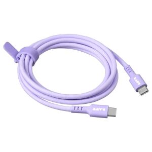 LAUT LINK USB Kabel 1,5 m USB C 60 W Violett