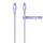 LAUT LINK USB Kabel 1,5 m USB C 60 W Violett
