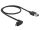 USB Kabel Delock A -> Micro-B St/St 0.50m 90°gew. Easy USB