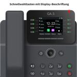 GEQUDIO GA-3 Telefon mit Anrufbeantworter