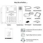 GEQUDIO GA-3 Telefon mit Anrufbeantworter