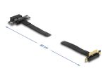 DELOCK Riser Karte PCI Express x1 St. zu 1 Slot Kab.60 cm
