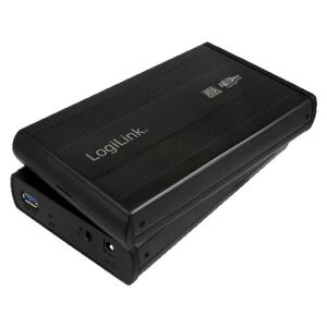 LogiLink UA0107 Speicherlaufwerksgehäuse Schwarz 3.5"