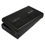 LogiLink UA0107 Speicherlaufwerksgehäuse Schwarz 3.5"