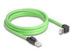 Delock RJ45 Netzwerkkabel Cat.6A Ste zu Ste 2m grün