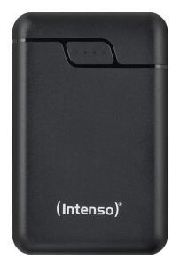 Intenso B10000 – 10.000 mAh Powerbank, mobiler Zusatzakku, USB-C & 2X USB-A, LED-Statusanzeige, geprüft in Deutschland, schwarz