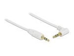 DELOCK Klinkekabel 3,5mm 3 Pin St/St gewinkelt 2.00m...