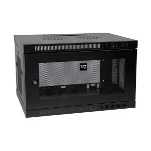 Tripp Lite SRW6U SmartRack 6-HE-Mini-Rack-Gehäuse mit flachem Profil, tiefenverstellbar, Wandhalterung