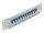DELOCK 10" LWL Patchpanel 12 Port LC Duplex blau 1 HE grau