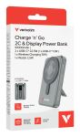 Verbatim 32272 Powerbank Lithium Polymer (LiPo) 10000 mAh Kabelloses Aufladen Grau