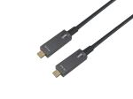 Equip Aktives optisches USB-C-Kabel, 7.5m, PD 60W, 4K/60Hz, 10 Gbit/s, Video + Daten + PD