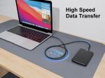 Equip Aktives optisches USB-C-Kabel, 7.5m, PD 60W, 4K/60Hz, 10 Gbit/s, Video + Daten + PD