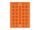 DELOCK Experimentier-Mini Steckbrett 170 Kontakte orange