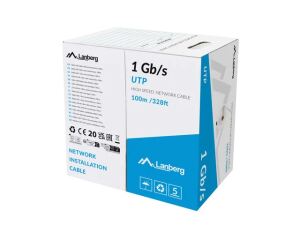 Lanberg LCU6-10CC-0100-S Netzwerkkabel Grau 100 m U/UTP (UTP)