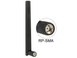 DELOCK LTE-Antenne RP-SMA 4,3dBi, GSM/UMTS Gelenk schwarz