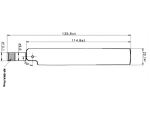 DELOCK LTE-Antenne RP-SMA 4,3dBi, GSM/UMTS Gelenk schwarz