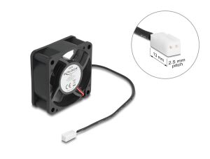 DELOCK Axiallüfter 5 V DC, 60 x 60 x 25 mm schwarz