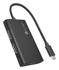ICY BOX Adapter für USB Type-C zu 3x HDMI