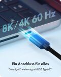 ICY BOX Adapter für USB Type-C zu 3x HDMI