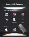 ICY BOX Adapter für USB Type-C zu 3x HDMI