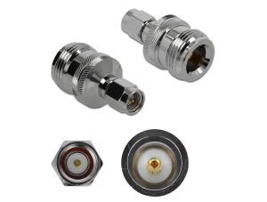 DELOCK Adapter N Buchse zu SMA Stecker 10 GHz