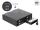 DeLOCK 5.25″ Wechselrahmen für 4 x 2.5″ U.2 NVMe SSD mit abschließbaren Trays