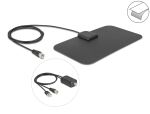 DeLOCK DAB+ DVB-T2 Antenne F Stecker 5 - 25 dB aktiv...