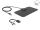 DeLOCK DAB+ DVB-T2 Antenne F Stecker 5 - 25 dB aktiv omnidirektional schwarz Klebemontage