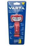 Varta Outdoor Sports H20 Pro Grau, Rot...
