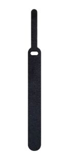 Schwaiger KMKB3010 Kabelbinder Velcro cable tie Schwarz 10 Stück(e)