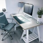 LogiLink USB-LED-Arbeitslampe, E-Learning, 3 Farbtemperaturen & Dimmer