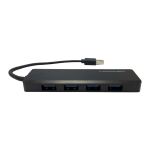 LC-Power LC-HUB-U3-4-V2 Schnittstellen-Hub USB 3.2 Gen 1 (3.1 Gen 1) Type-A 5 Mbit/s Schwarz