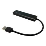 LC-Power LC-HUB-U3-4-V2 Schnittstellen-Hub USB 3.2 Gen 1 (3.1 Gen 1) Type-A 5 Mbit/s Schwarz