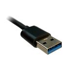 LC-Power LC-HUB-U3-4-V2 Schnittstellen-Hub USB 3.2 Gen 1 (3.1 Gen 1) Type-A 5 Mbit/s Schwarz