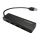 LC-Power LC-HUB-U3-4-V2 Schnittstellen-Hub USB 3.2 Gen 1 (3.1 Gen 1) Type-A 5 Mbit/s Schwarz