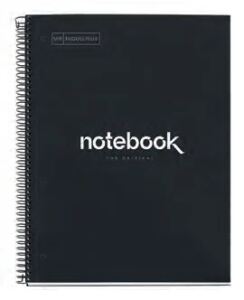 Miquelrius Emotions Notizbuch A4 80 Blätter Schwarz