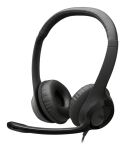 Logitech H390 USB Kopfhörer Kabelgebunden Kopfband Anrufe/Musik USB Typ-C Schwarz