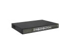 LevelOne Hilbert 28-Port Gigabit PoE Smart Lite Switch, 24 PoE Ausgänge, 4 x Gigabit SFP/RJ45 Combo, 802.3at/af PoE, 380W PoE-Leistungsbudget