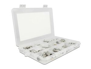 DeLOCK Crimpbox 48-teilig 50 Ohm mit BNC, TNC und N Konnektoren