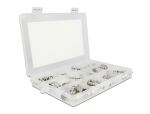 DeLOCK Crimpbox 48-teilig 50 Ohm mit BNC, TNC und N...